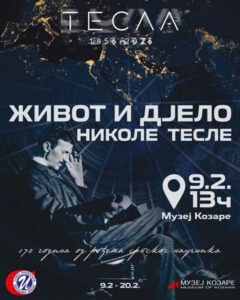 Read more about the article Отворена изложба „Живот и дјело Николе Тесле“ у Музеју Козара Приједор